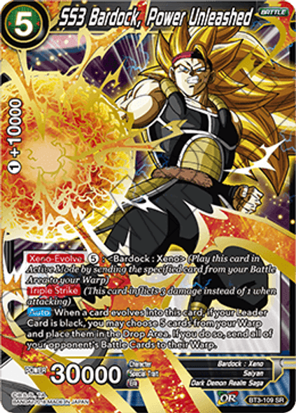 BT3-109: SS3 Bardock, Power Unleashed