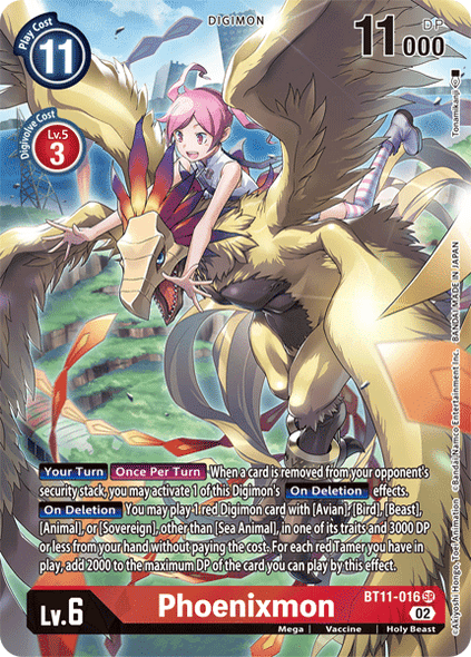 BT11-016: Phoenixmon (Alternate Art)