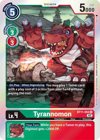 BT11-052: Tyrannomon