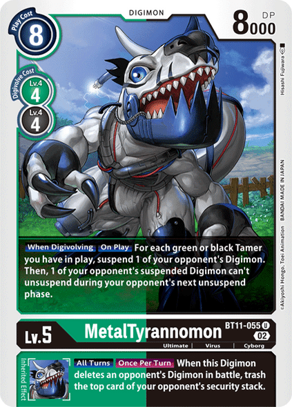 BT11-055: MetalTyrannomon