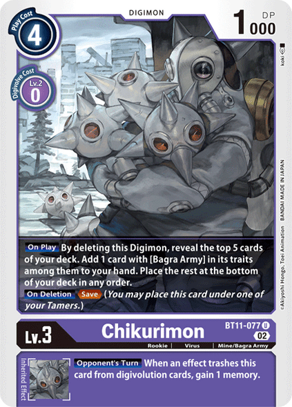 BT11-077: Chikurimon