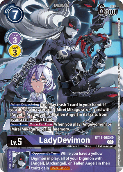 BT11-083: LadyDevimon (Alternate Art)