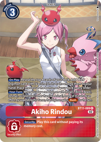 BT11-089: Akiho Rindou (Alternate Art)