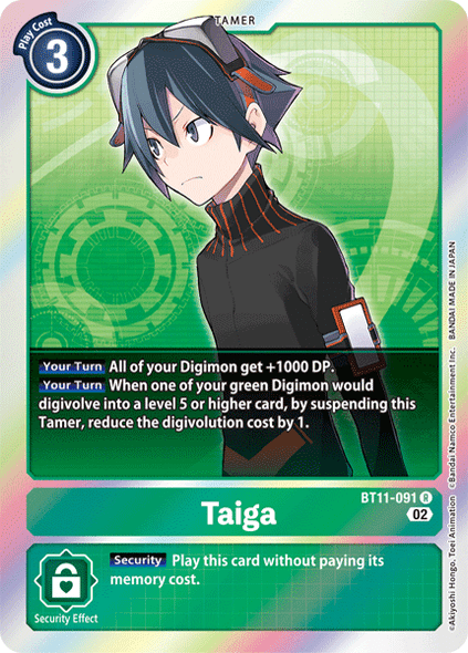BT11-091: Taiga