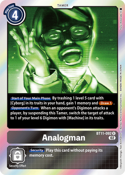 BT11-092: Analogman