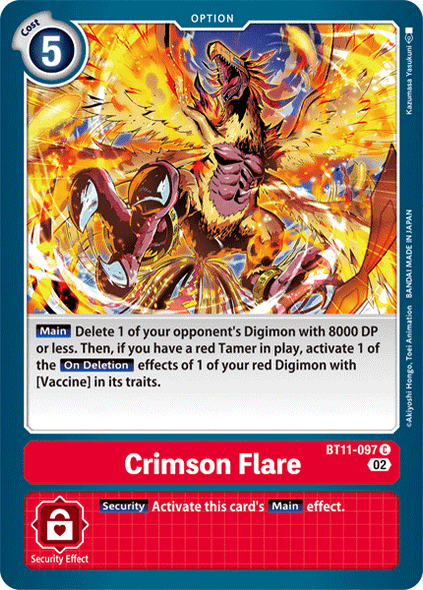 BT11-097: Crimson Flare