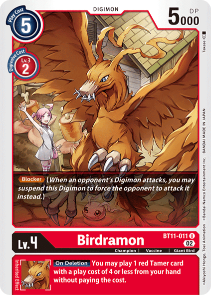 BT11-011: Birdramon (Foil)