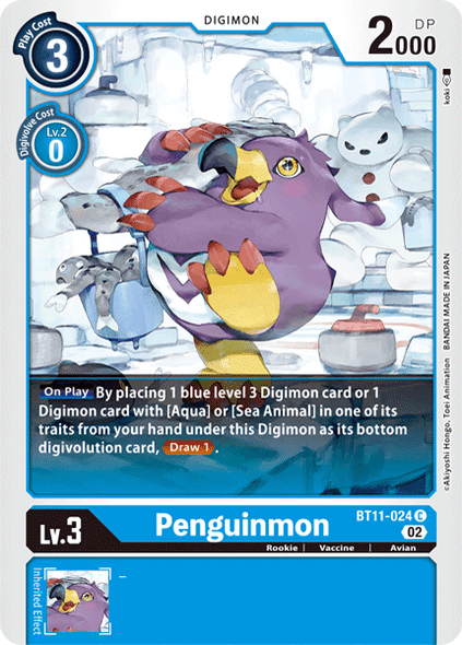 BT11-024: Penguinmon (Foil)