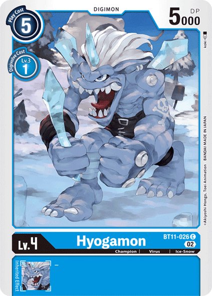 BT11-026: Hyogamon (Foil)
