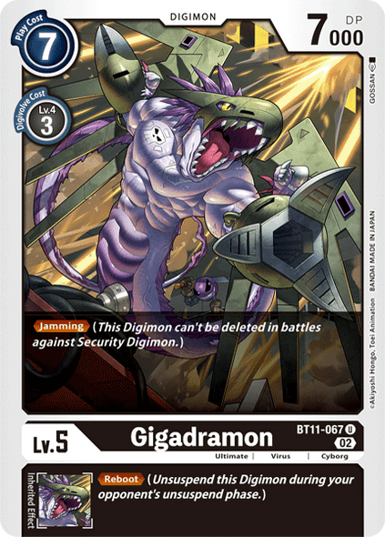 BT11-067: Gigadramon (Foil)