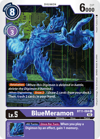 BT11-084: BlueMeramon (Foil)