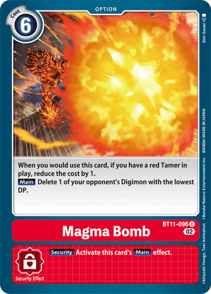 BT11-096: Magma Bomb (Foil)