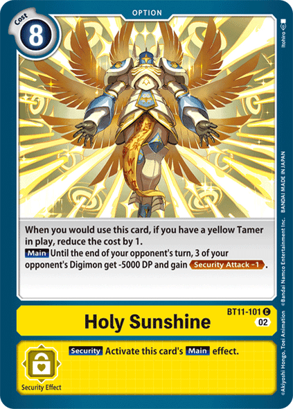 BT11-101: Holy Sunshine (Foil)
