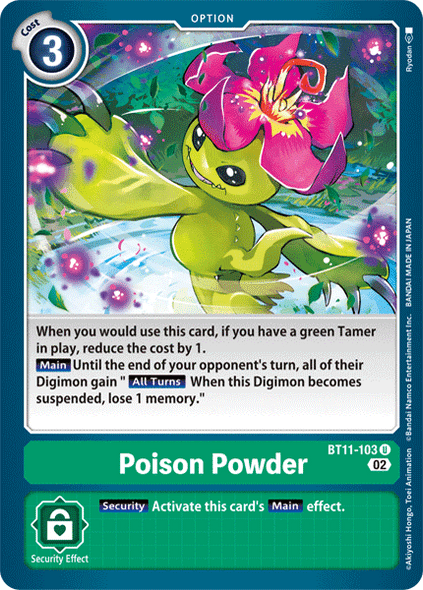 BT11-103: Poison Powder (Foil)