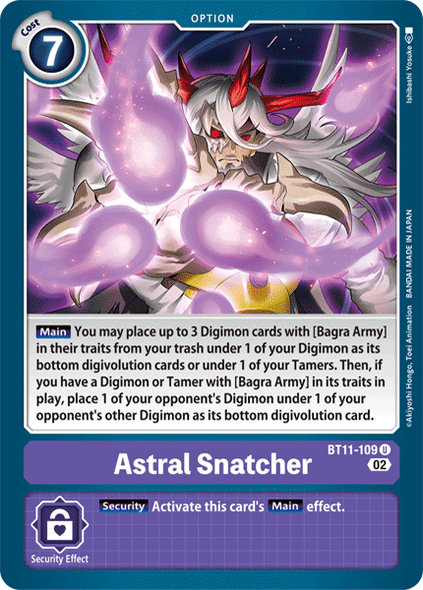 BT11-109: Astral Snatcher (Foil)