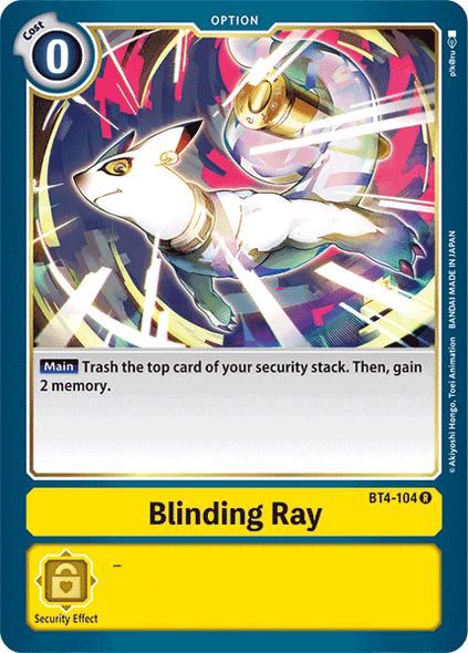 BT4-104: Blinding Ray