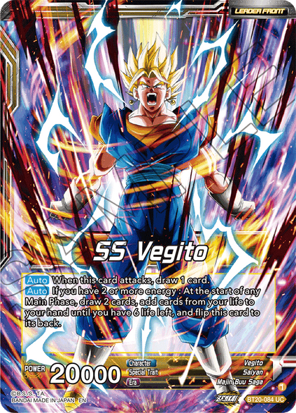 BT20-084: SS Vegito // Son Goku & Vegeta, Path to Victory