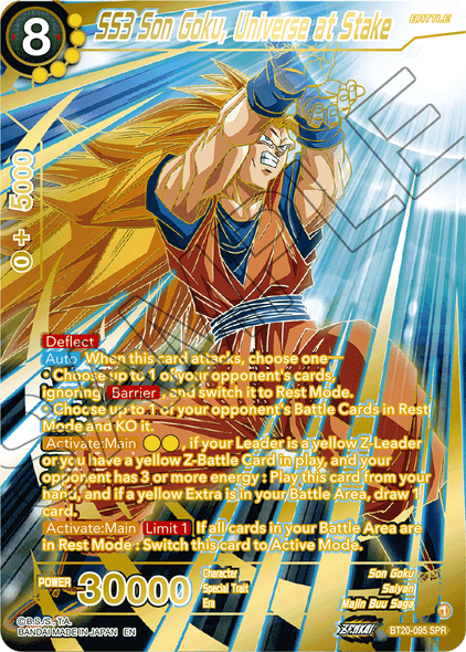 BT20-095: SS3 Son Goku, Universe at Stake (SPR)