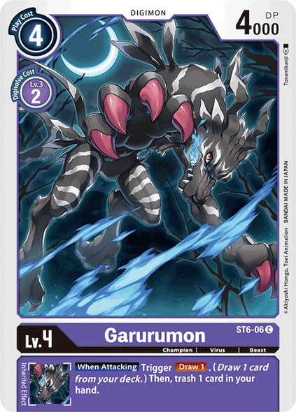 ST6-06: Garurumon