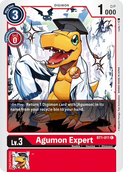 BT1-011: Agumon Expert