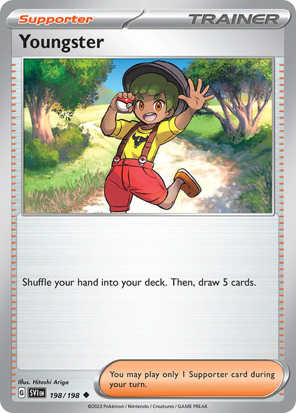SV01-198/198: Youngster (Reverse Holo)