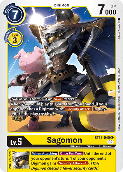 BT12-040: Sagomon