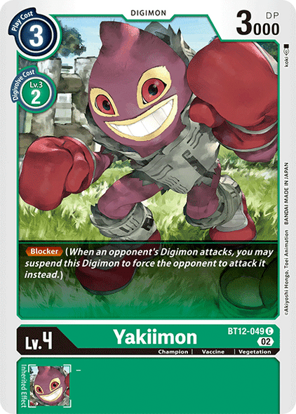 BT12-049: Yakiimon