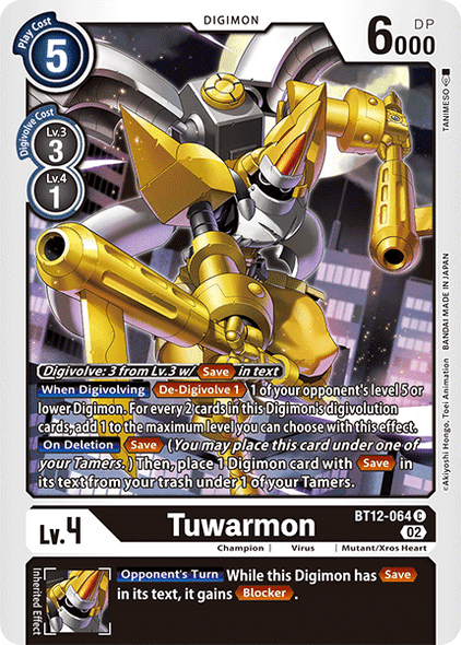 BT12-064: Tuwarmon