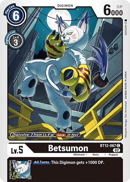 BT12-067: Betsumon