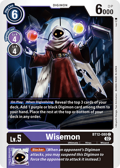 BT12-080: Wisemon