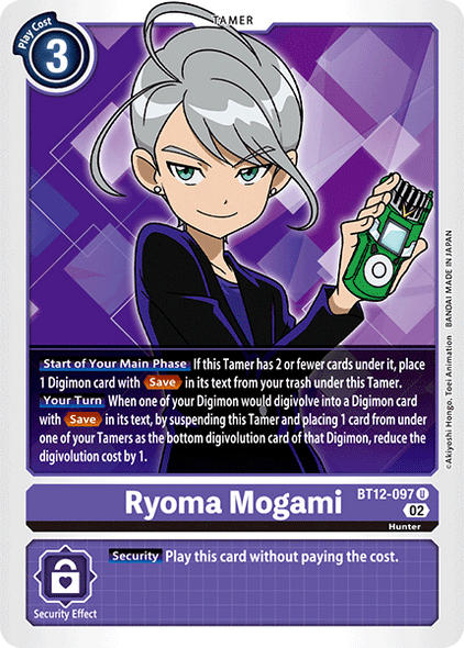 BT12-097: Ryoma Mogami