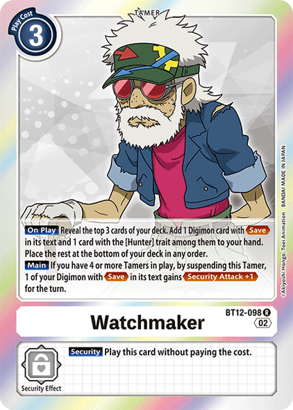 BT12-098: Watchmaker