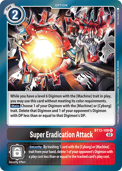 BT12-108: Super Eradication Attack