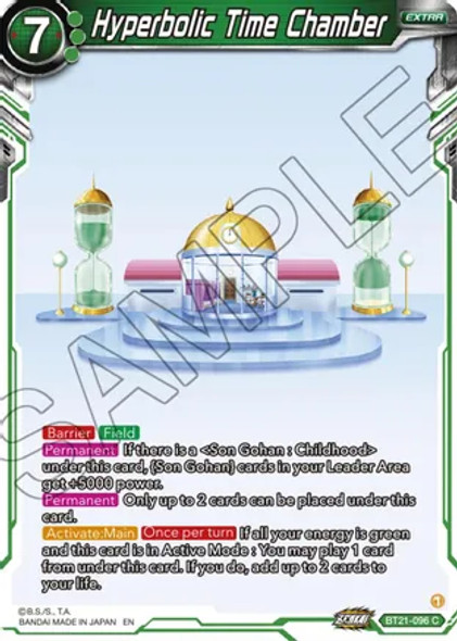 BT21-096: Hyperbolic Time Chamber