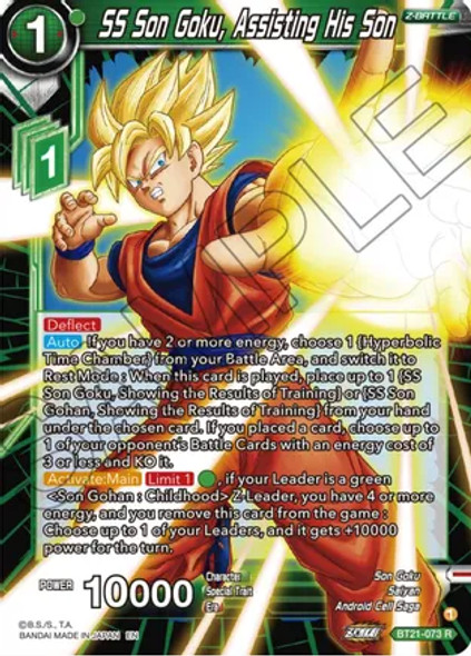 BT21-073: SS Son Goku, Assisting His Son (Foil)