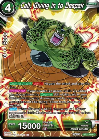 BT21-089: Cell, Giving in to Despair (Foil)