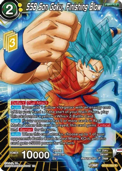 BT21-103: SSB Son Goku, Finishing Blow (Foil)