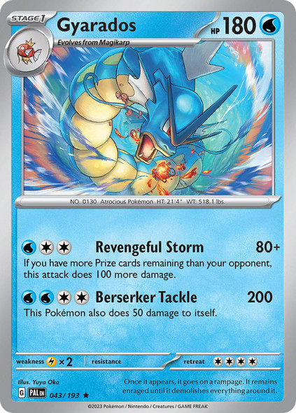 SV02-043/193: Gyarados (Holo)