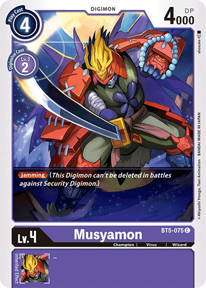 BT5-075: Musyamon