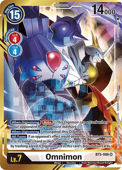 BT5-086: Omnimon Alternative Art #2