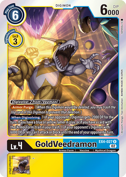 EX4-027: GoldVeedramon