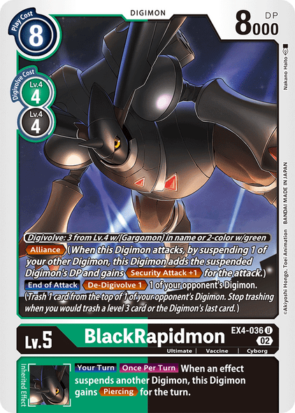 EX4-036: BlackRapidmon
