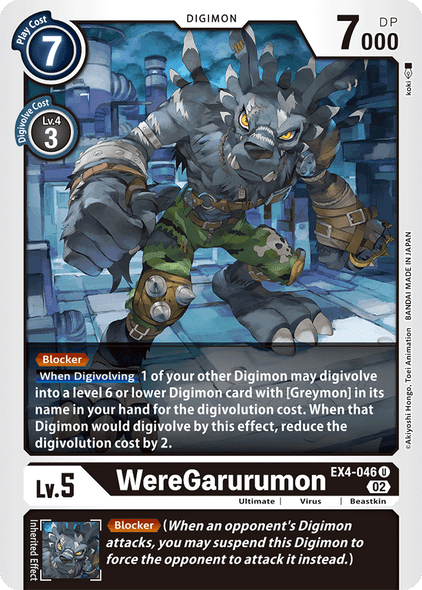 EX4-046: WereGarurumon