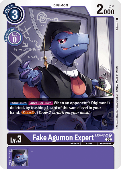 EX4-052: Fake Agumon Expert