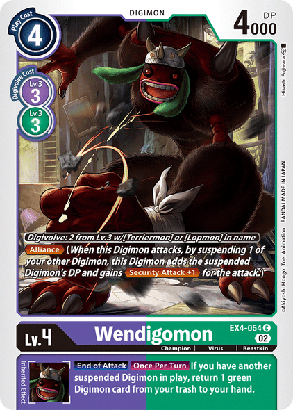 EX4-054: Wendigomon