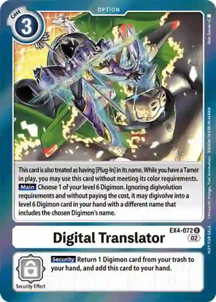 EX4-072: Digital Translator (Box Topper)
