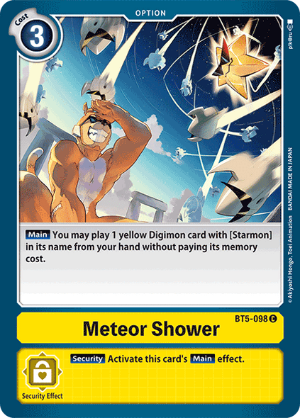 BT5-098: Meteor Shower