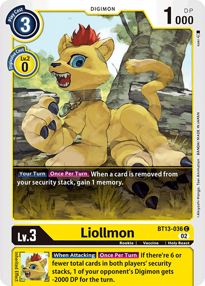BT13-036: Liollmon