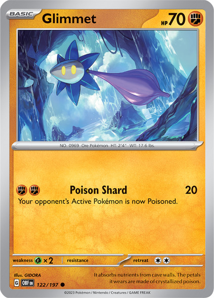 SV03-122/197: Glimmet (Reverse Holo)