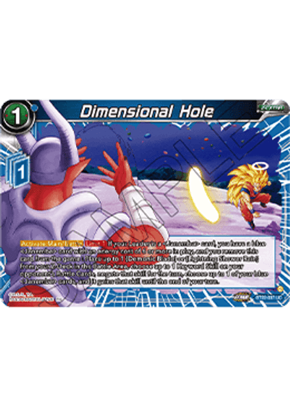 BT22-037: Dimensional Hole